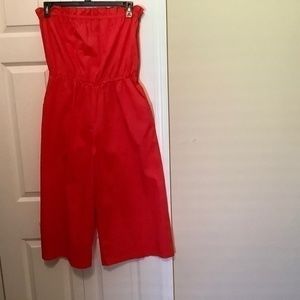 RESERVED/SOLD**********adow, Redpoppy, size L, New Without Tags RED retro